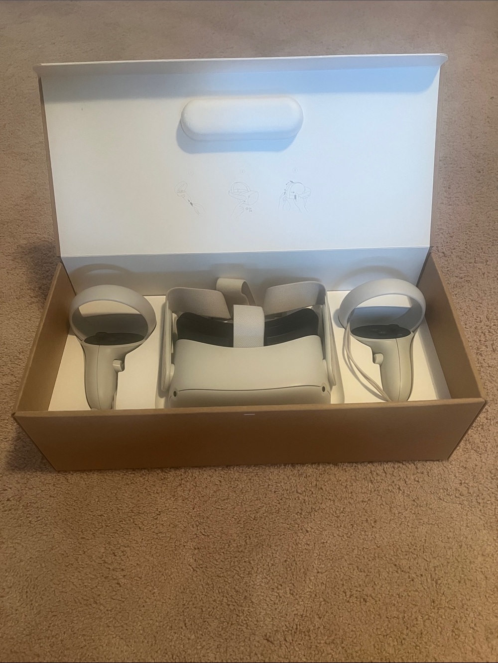 White Meta Oculus Quest 2
